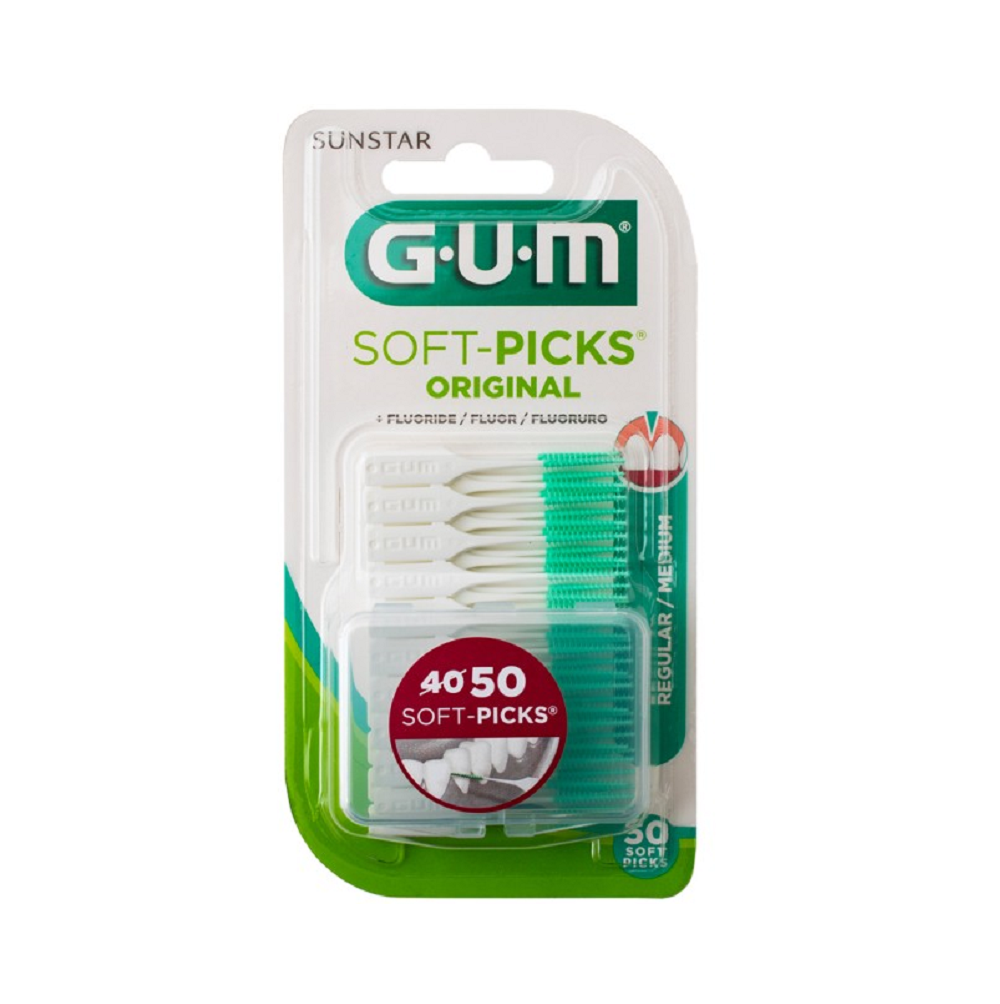 GUM SOFT-PICKS ORIGINAL Regular/Medium 50 st