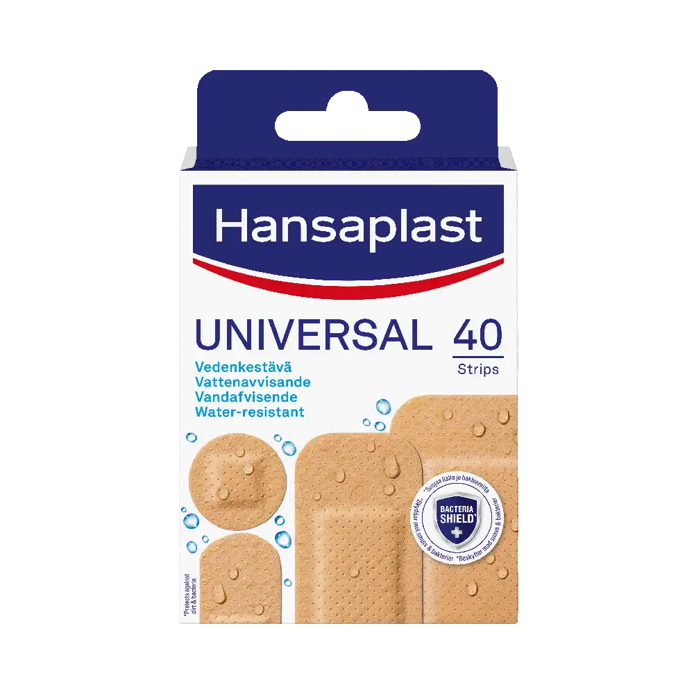 Hansaplast Universal 40 Strips Assorted