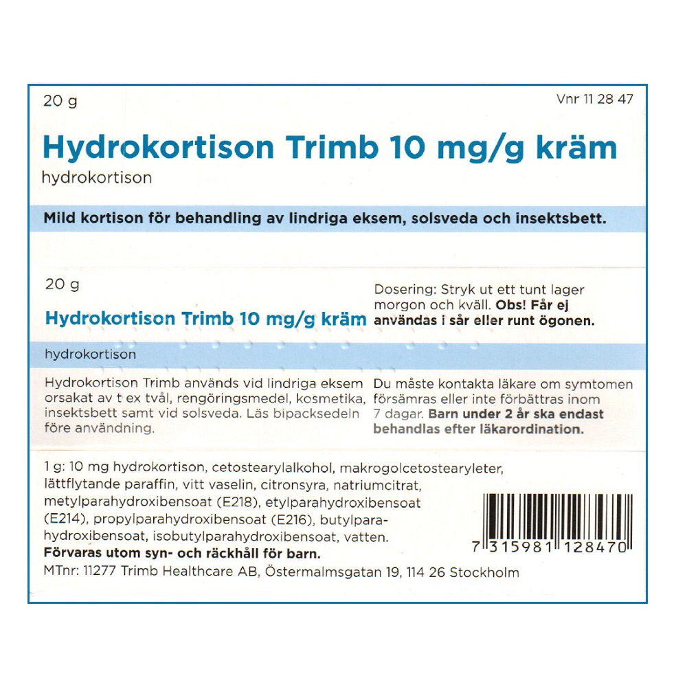 Hydrokortison Evolan 10 mg/g kräm 20 g – aposve.se