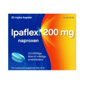 Ipaflex 200 mg 20 mjuka kapslar Vnr 42 08 50 front web