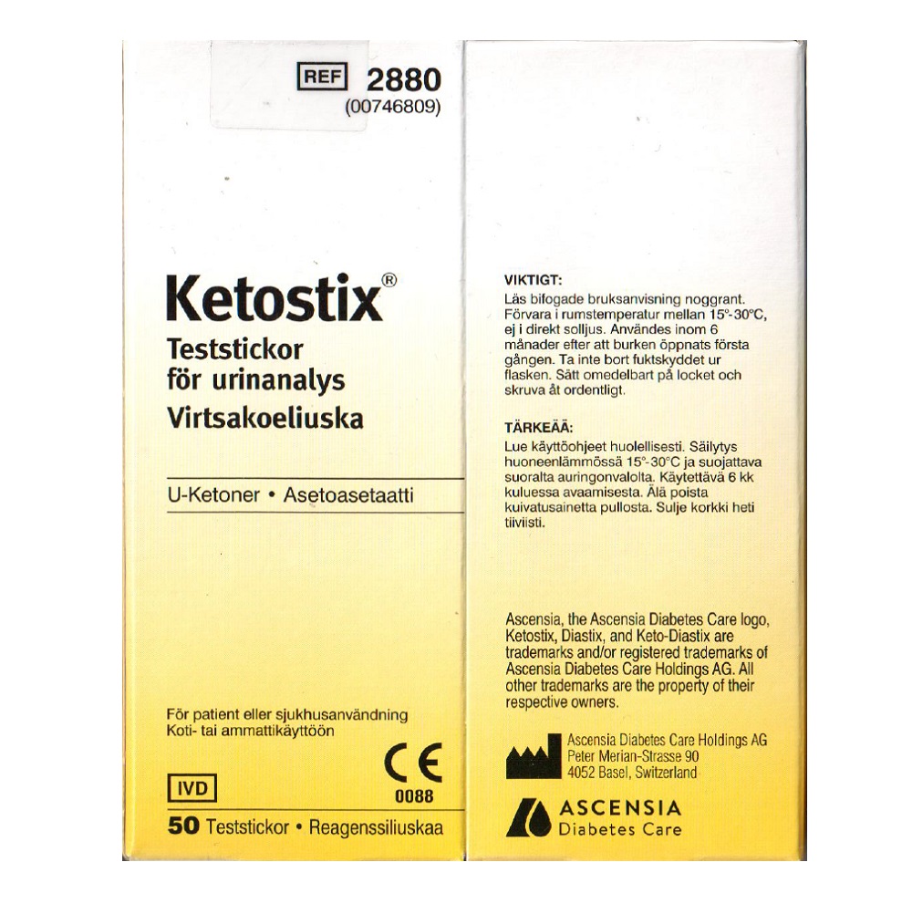 KETOSTIX 50 Teststickor 2 KETOSTIX 50 Teststickor - Bild 2