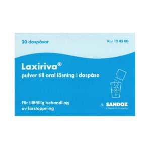 Laxiriva pulver 20 dospasar front web