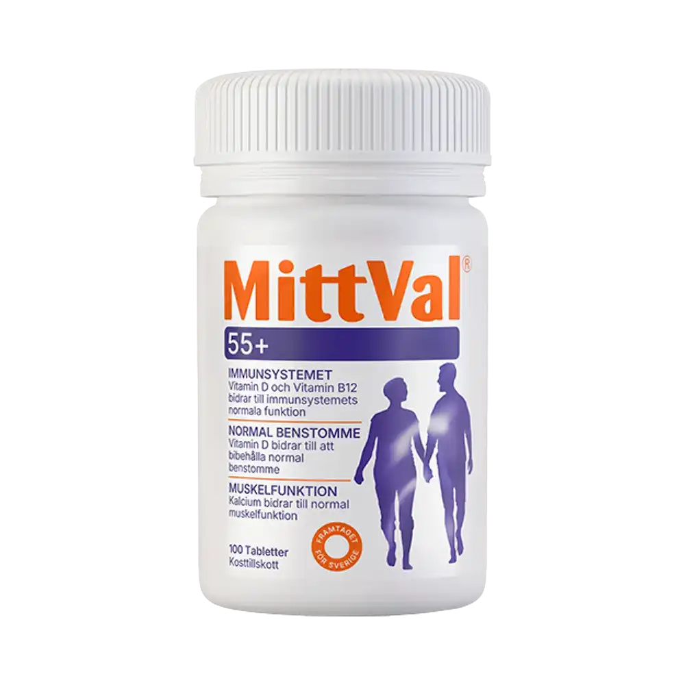 MittVal 55+, 100 tabletter