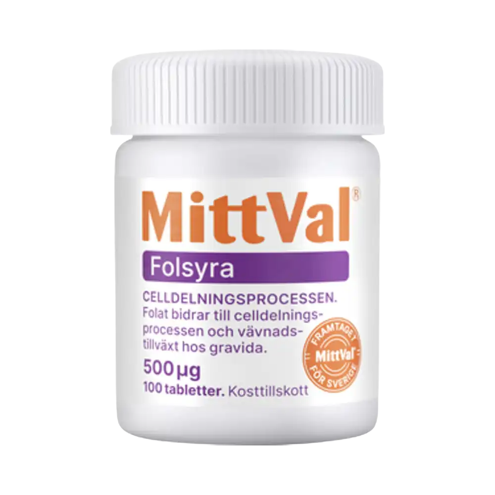 TillVal Folsyra 100 tabletter