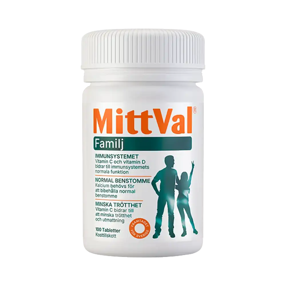 MittVal Familj 100 tabletter