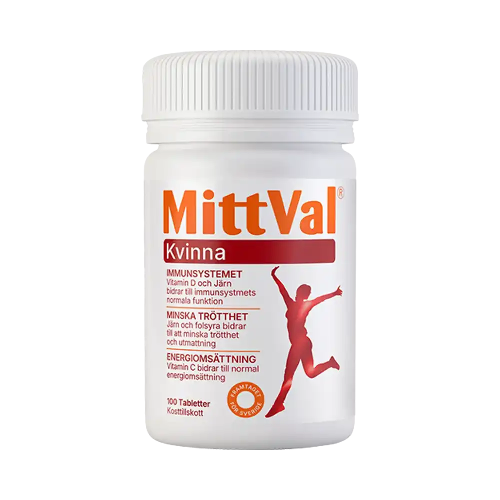 Mittval Kvinna 100 tabletter