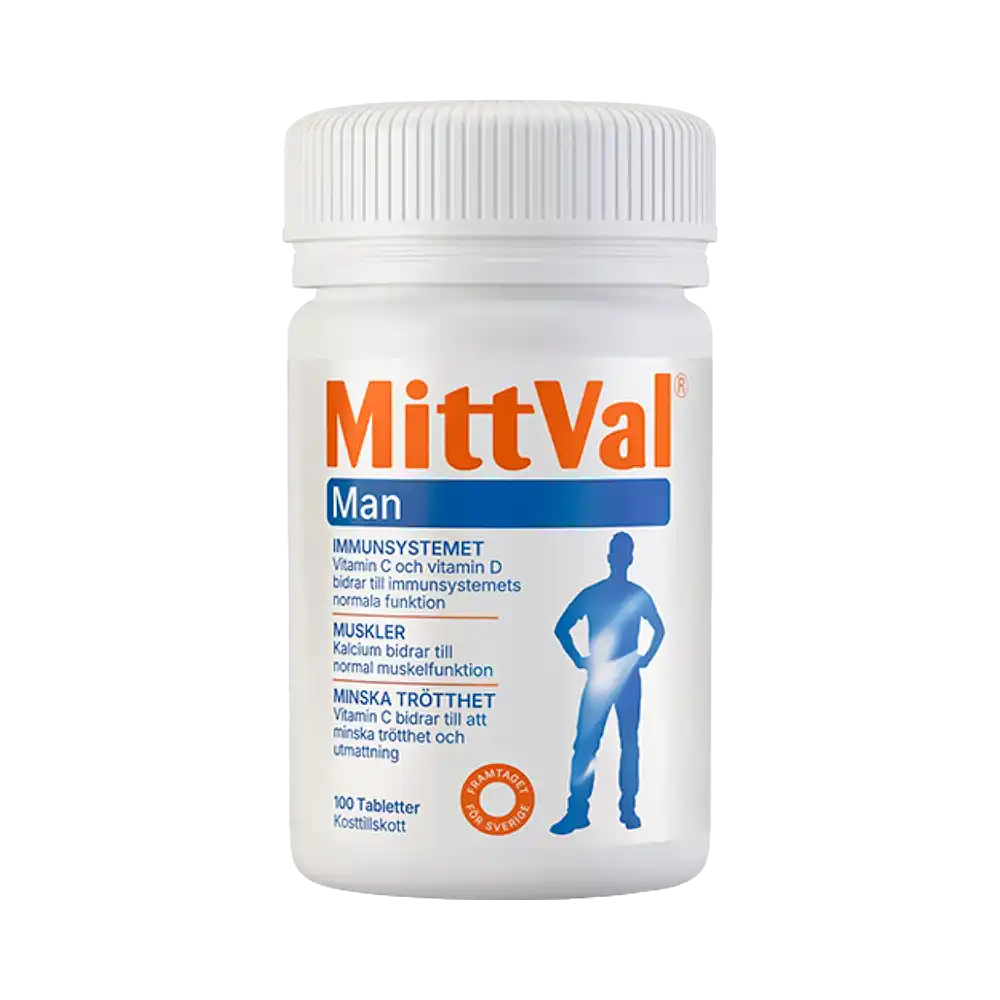 MittVal Man 100 tabletter