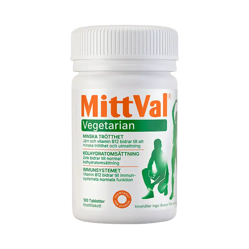 Mittval Vegetarian 100 tabletter