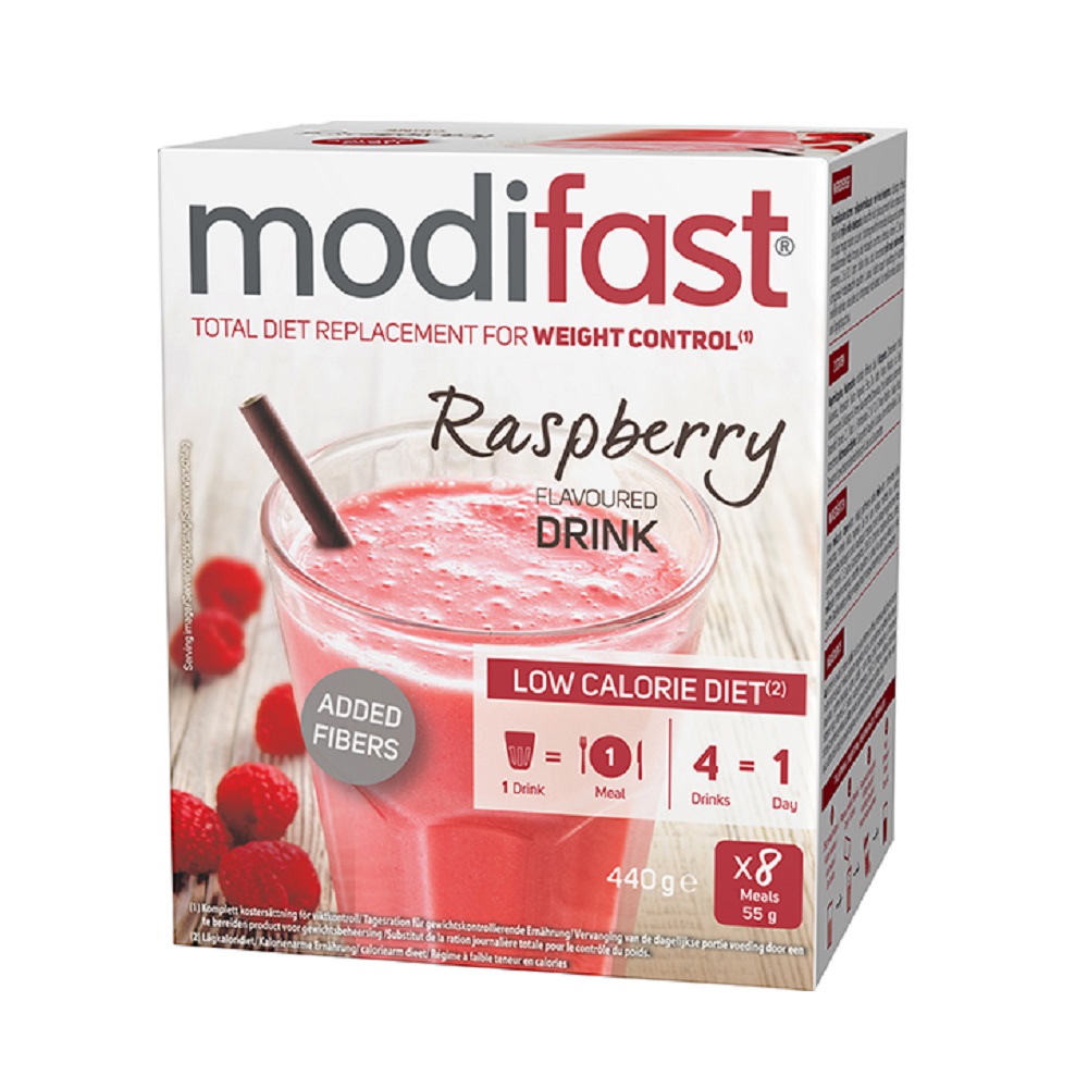 Modifast LCD Raspberry - 8 måltider