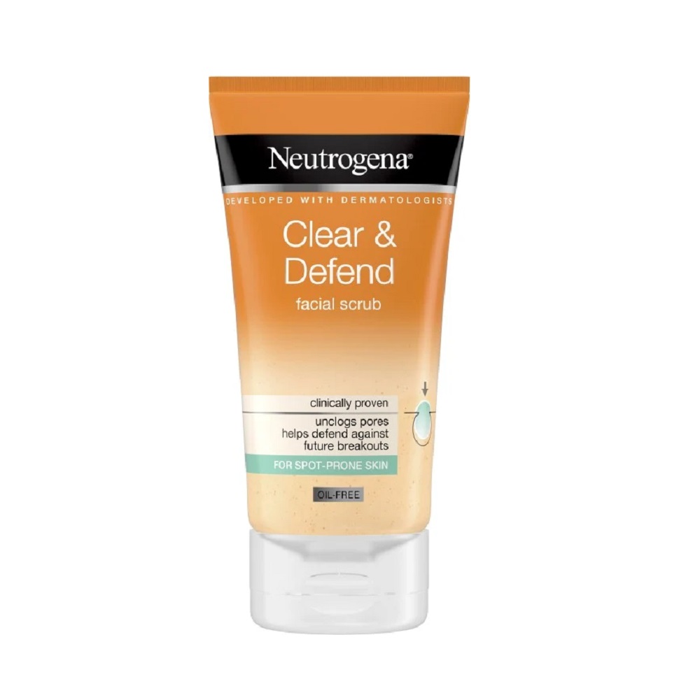 Neutrogena Clear & Defend Facial Scrub 150 ml