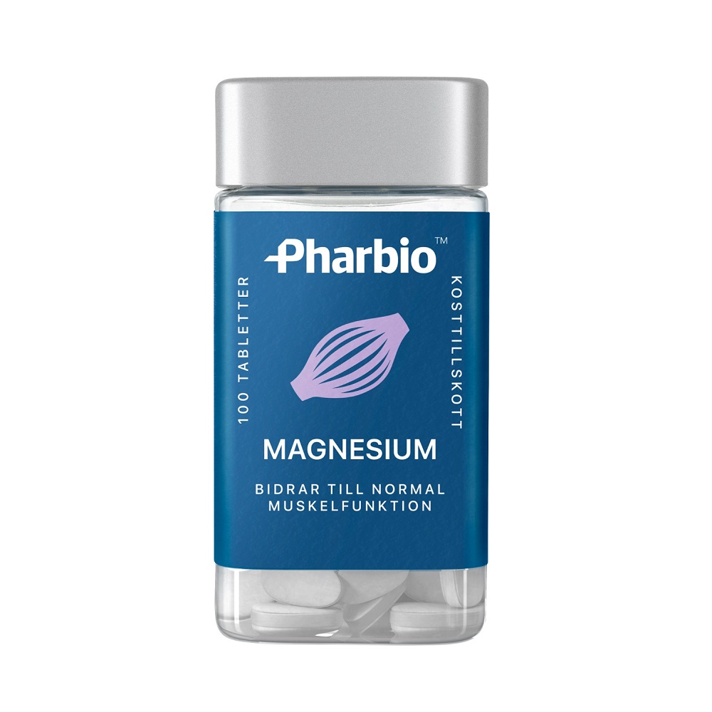 Pharbio Magnesium 100 Tabletter