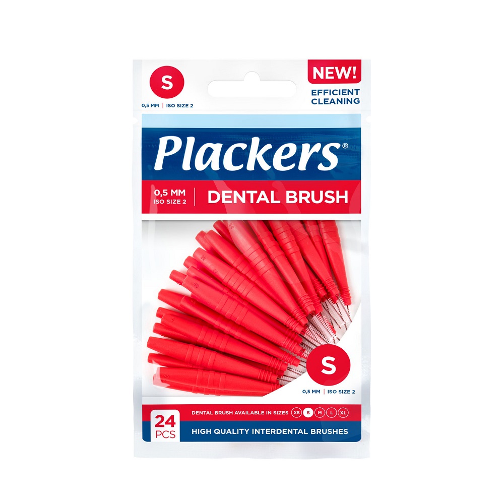 Plackers Dental Brush 0,5 mm 24 pcs