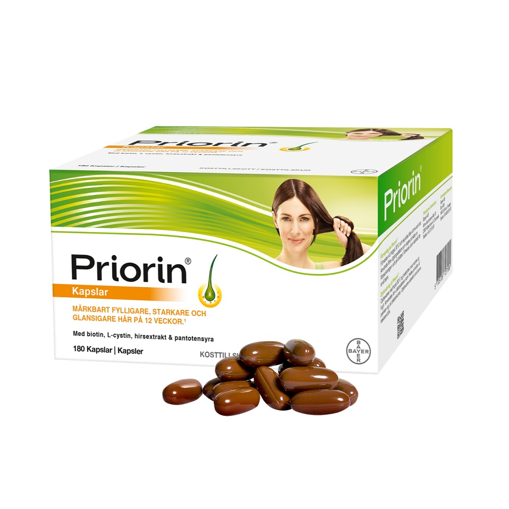 Priorin 180 kapslar