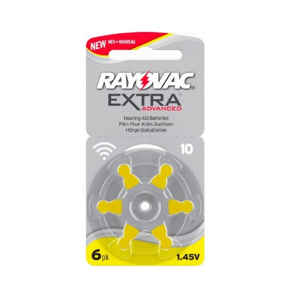 Rayovac extra advanced 10 gul 1.45V 6st