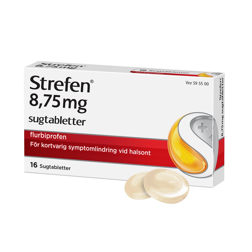 STREFEN 8,75 MG 16 SUGTABLETTER