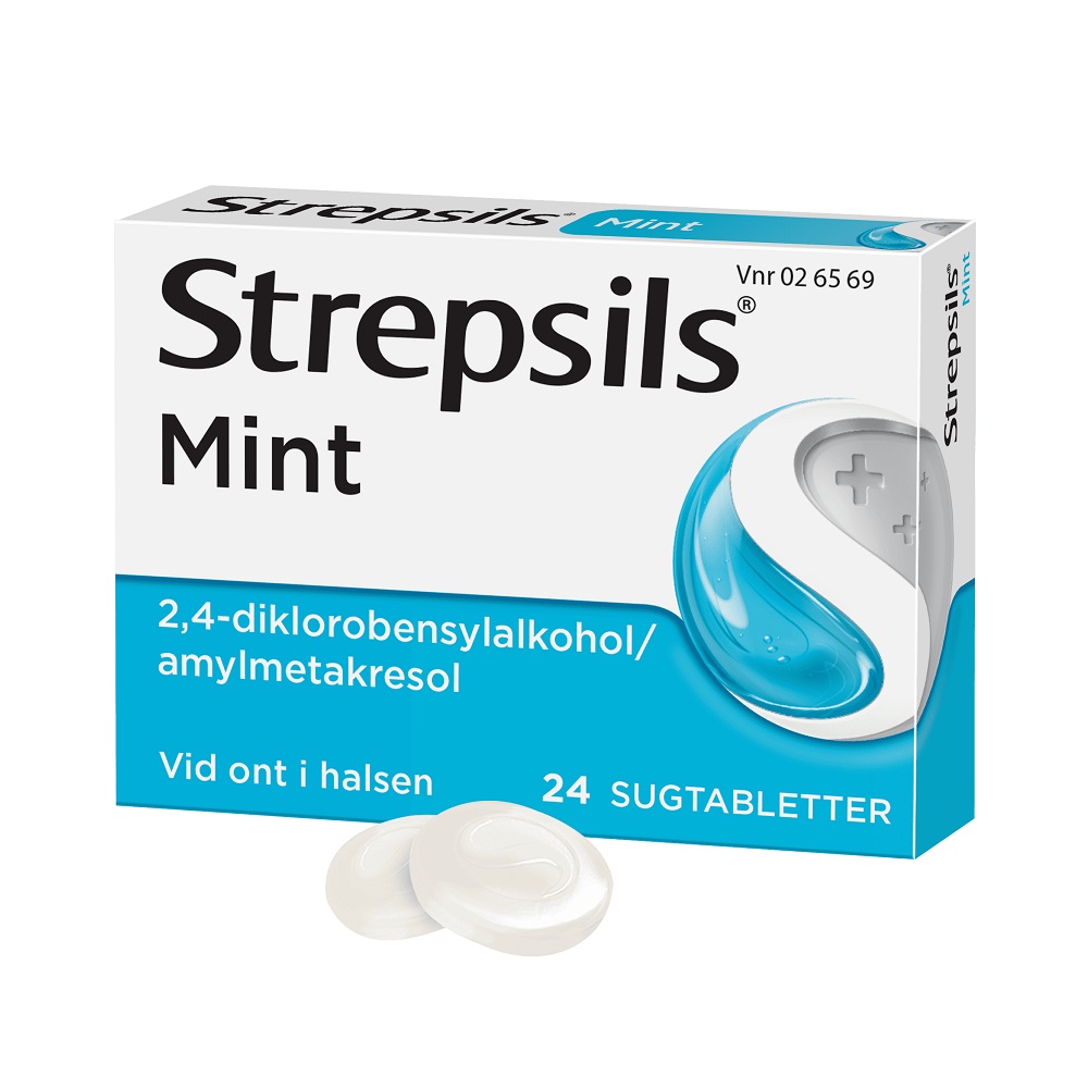 STREPSILS MINT 24 SUGTABLETTER