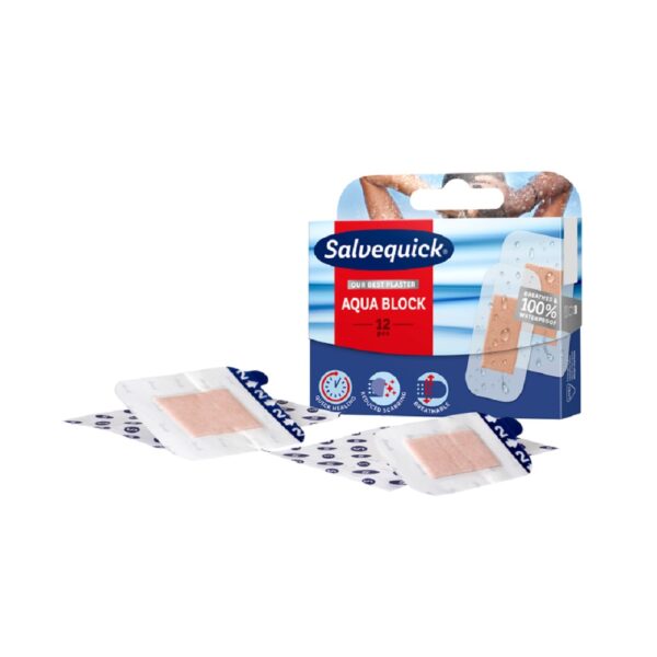 Salvequick AQUA BLOCK plåster 12 pcs - Bild 2