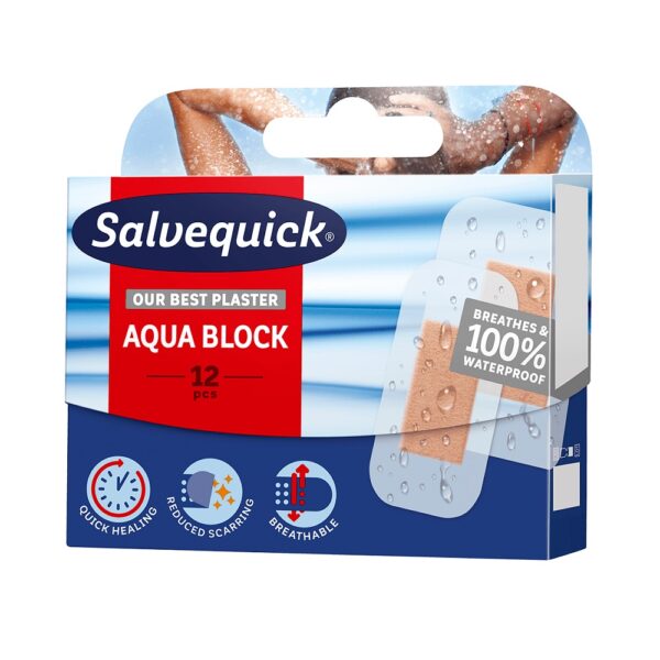 Salvequick AQUA BLOCK plåster 12 pcs - Bild 5