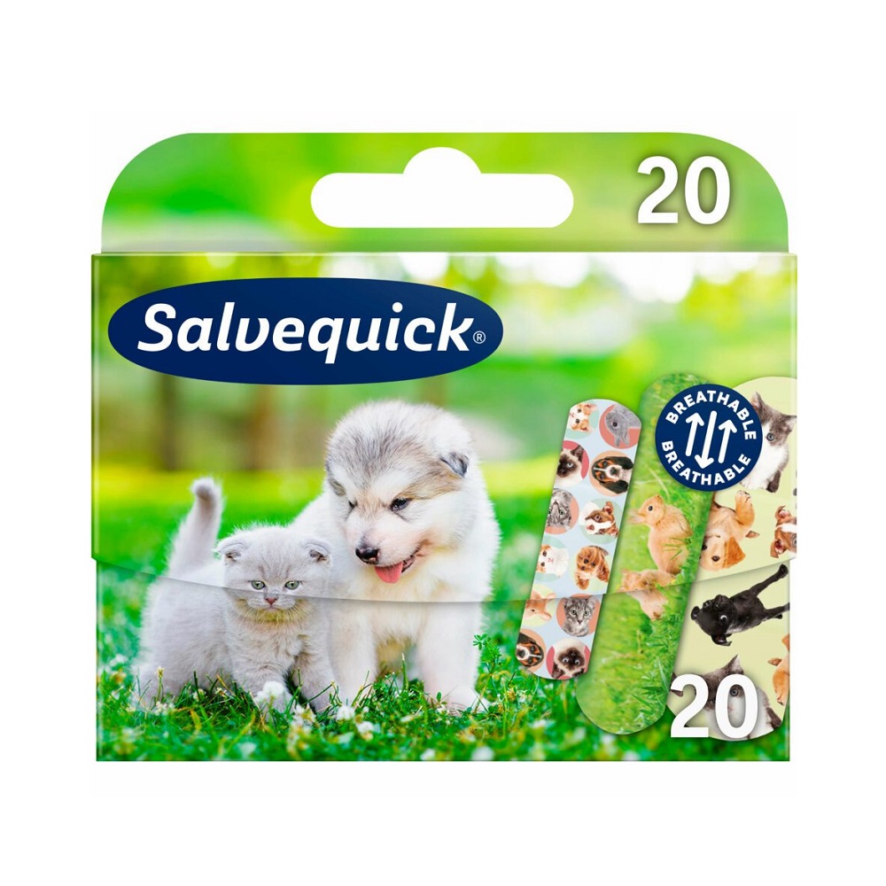 Salvequick Animals plåster 20 pcs
