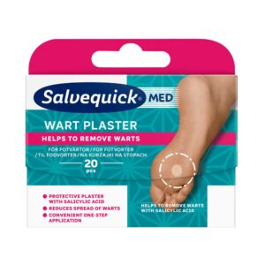 SalvequickMED WART PLASTER 20 pcs