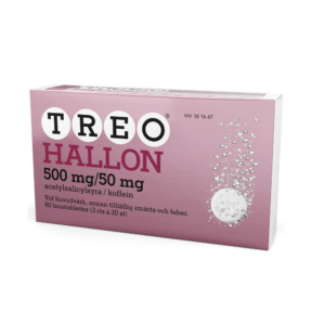 TREO HALLON 500 mg 50 mg 60 brustabletter 3 ror x 20 st web