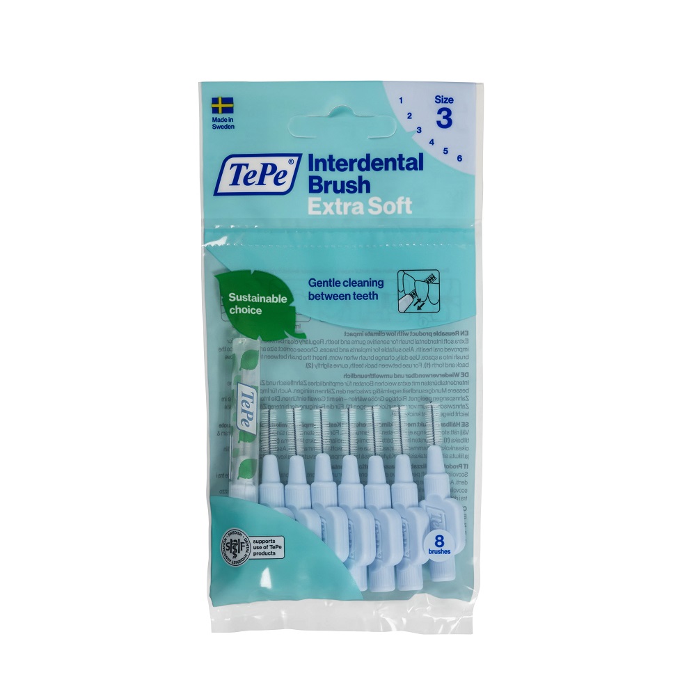 TePe Mellanrumsborste Extra Soft 0,6 mm 8 pcs