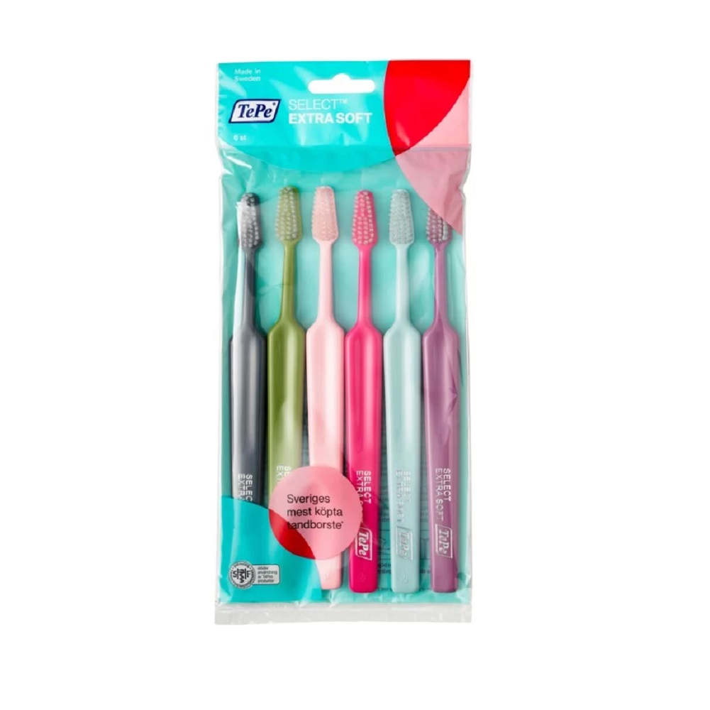 TEPE SELECT Extra Soft Tandborste 6 pcs