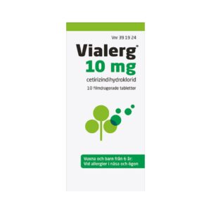 Vialerg 10 mg 10 filmdragerade tabletter web