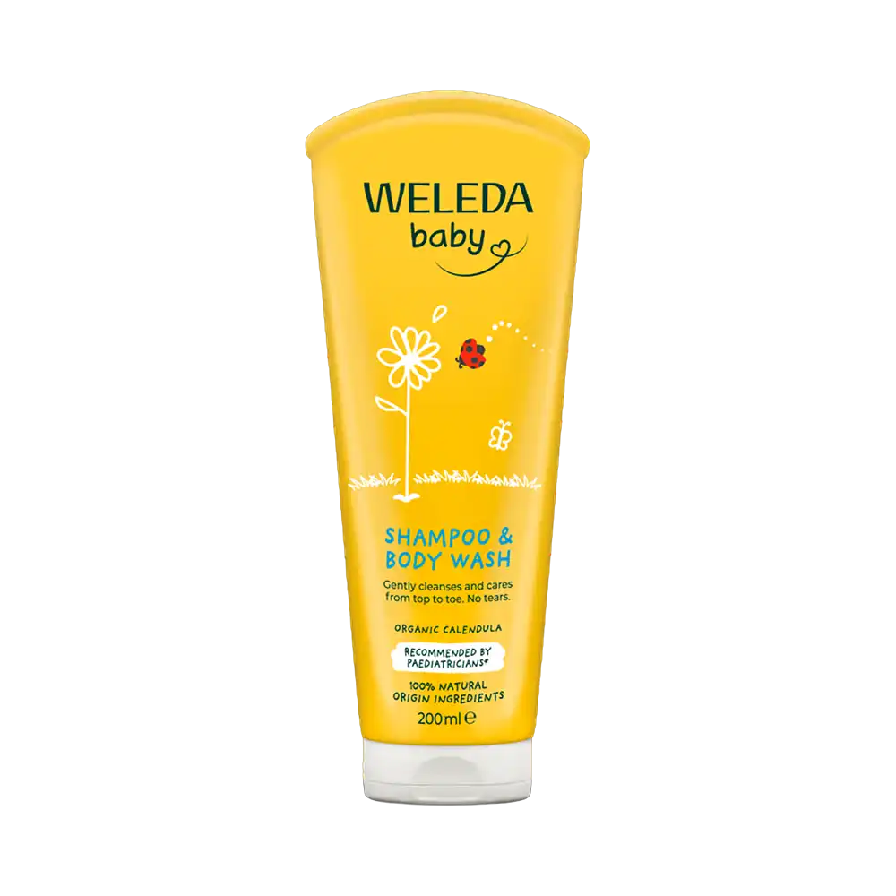 Weleda Calendula Shampoo & Body Wash 200 ml