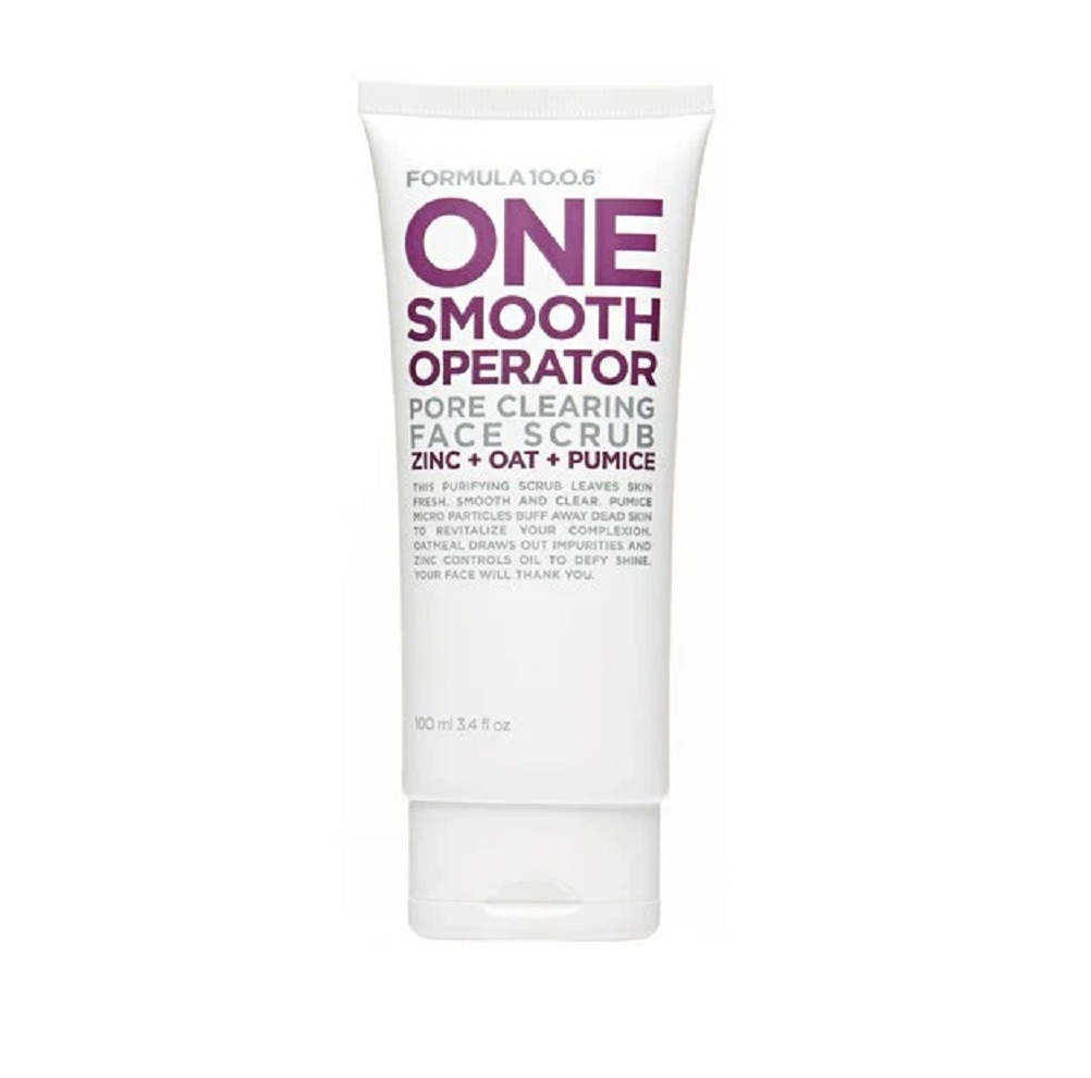 One Smooth Operator Pore Clearing Face Scrub Zinc + Oat + Pumice 100 ml