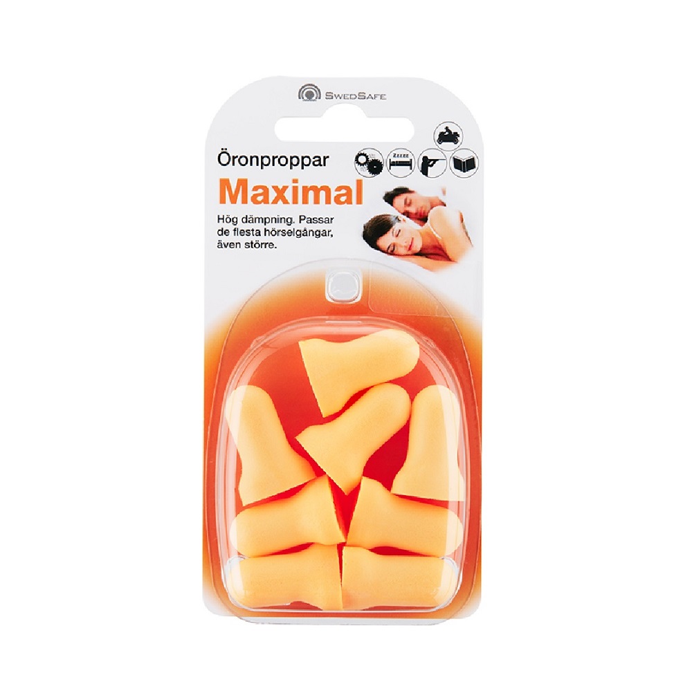 SWEDSAFE Maximal Öronproppar 4 par