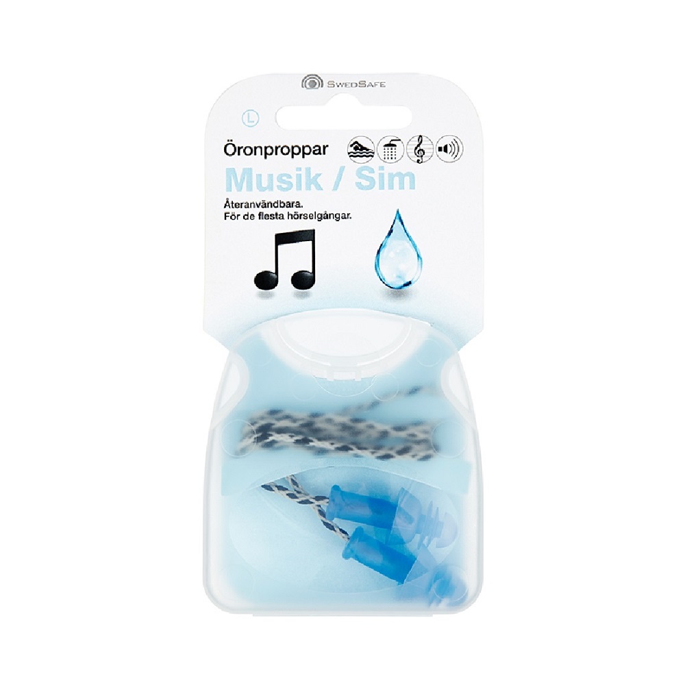 SWEDSAFE Musik / Sim Öronproppar Large 1p
