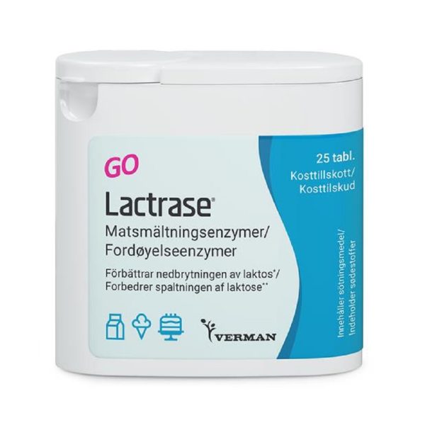 Lactrase GO 25 tabletter web