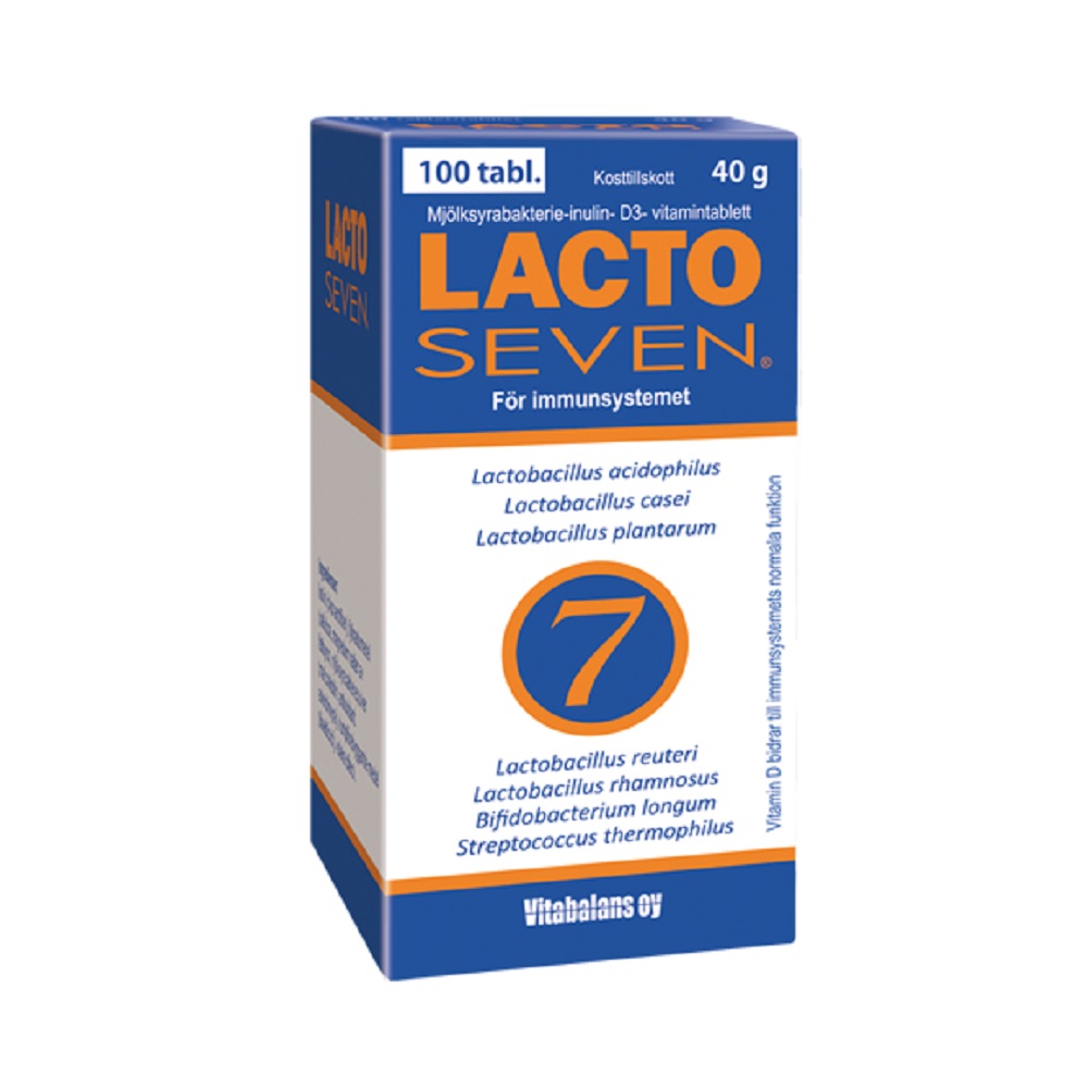 Vitabalans LACTO SEVEN 100 tabletter