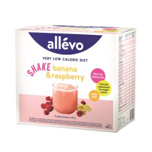 Allévo Shake Banana & Raspberry VLCD 15 påsar
