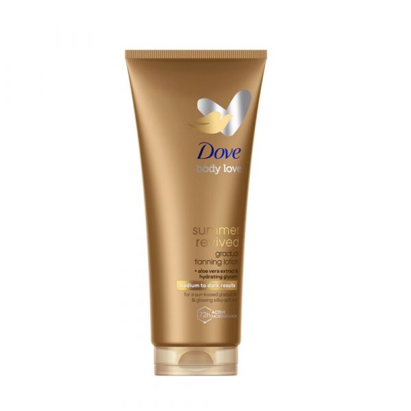 Dove Summer Revived gradual tanning lotion medium to dark 200 ml