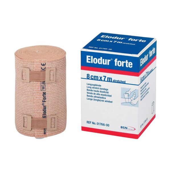 Elodur Forte Long Stretch Bandage 8cm x 7m - Bild 2