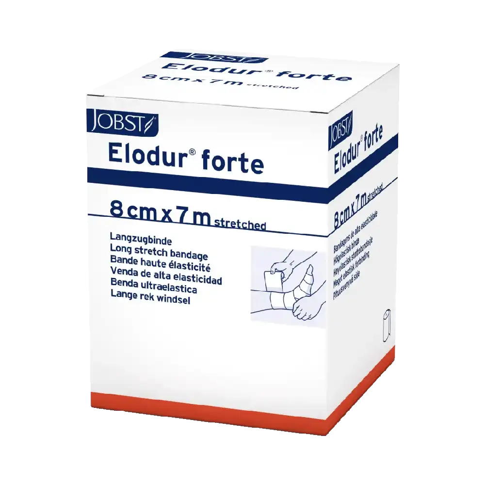 Elodur Forte Long Stretch Bandage 8cm x 7m