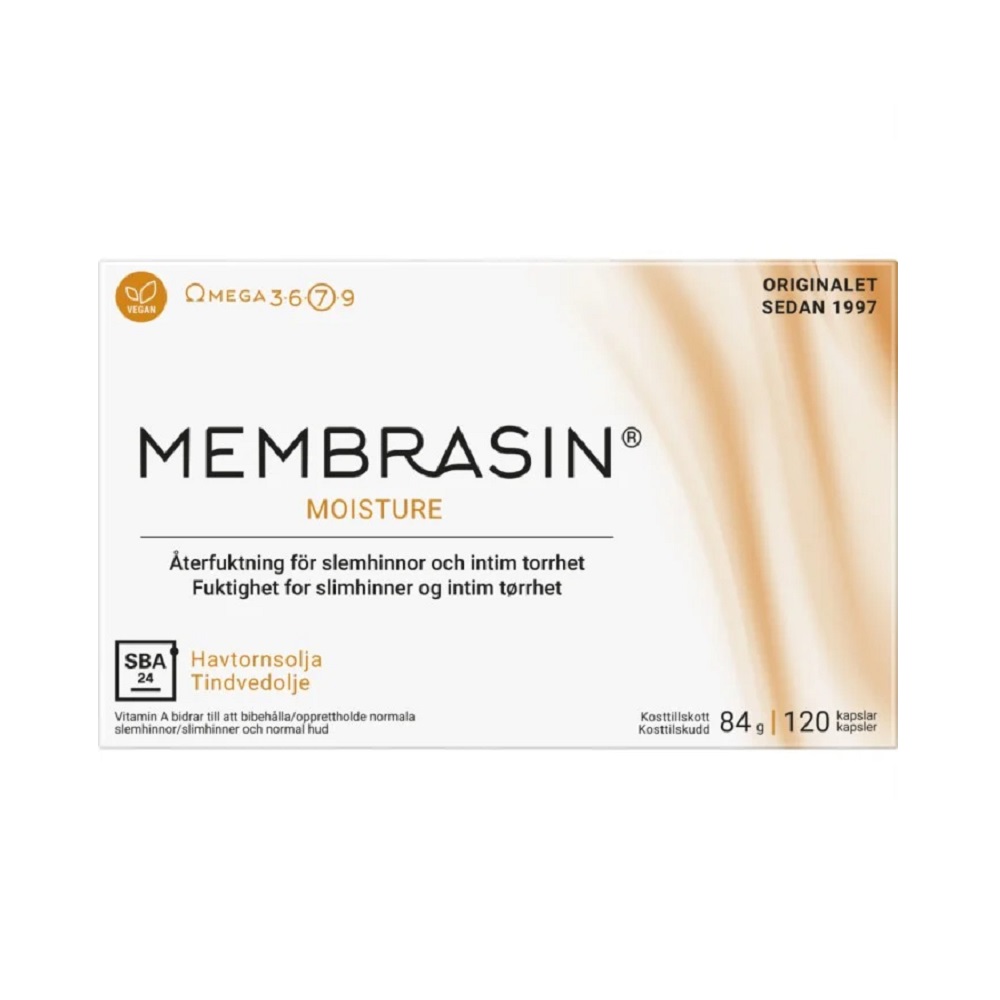 MEMBRASIN Moisture 120 kapslar
