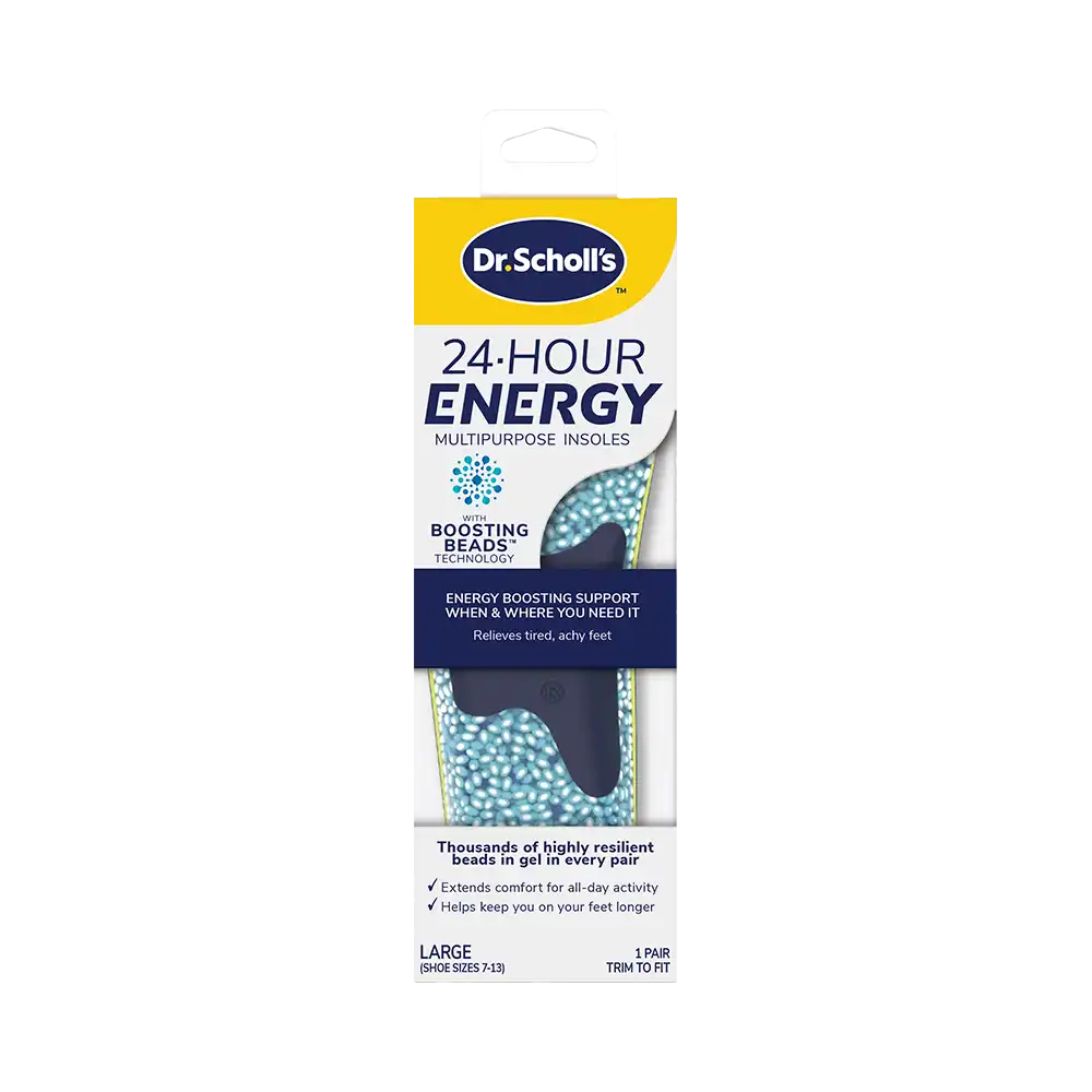 Scholl 24hr Energy Insoles Large