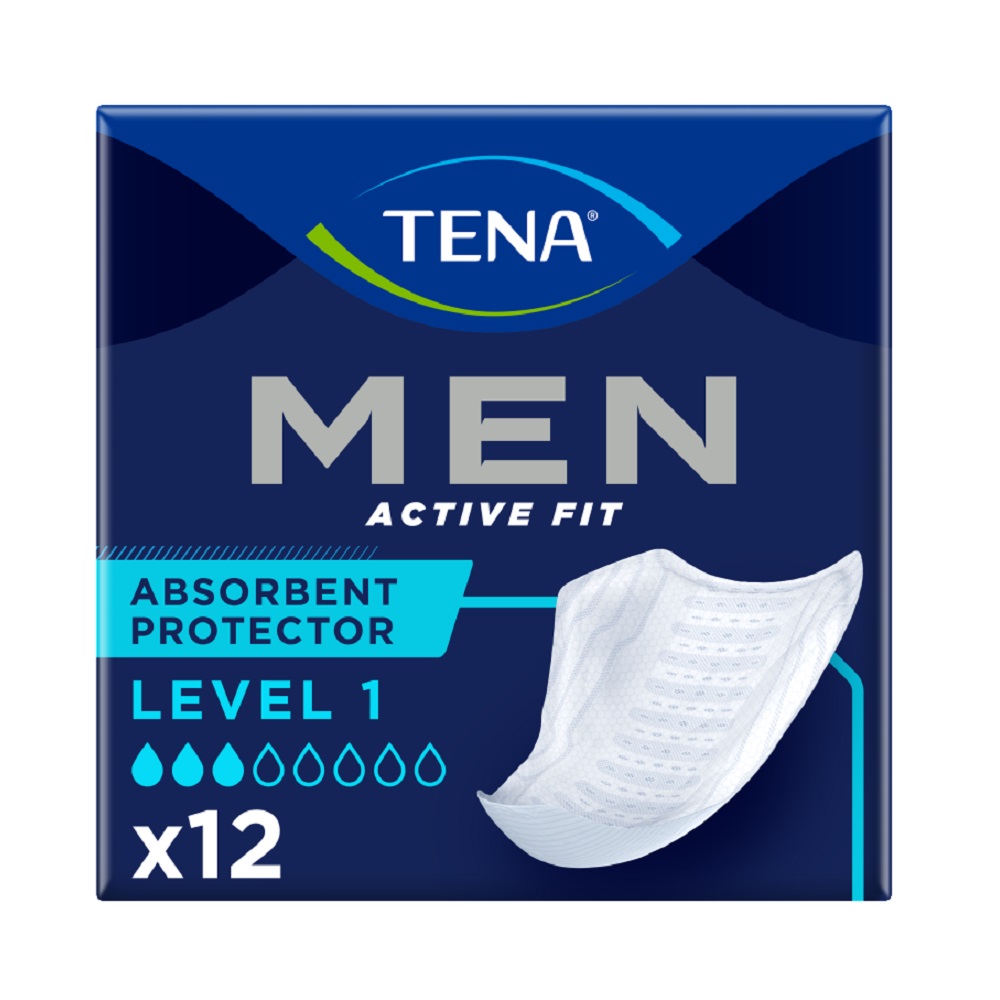 TENA Men Level 1 Inkontinensskydd 12 st 1 TENA Men Level 1 Inkontinensskydd 12 st