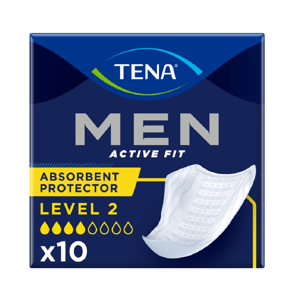 TENA Men Level 2 Inkontinensskydd 10 st