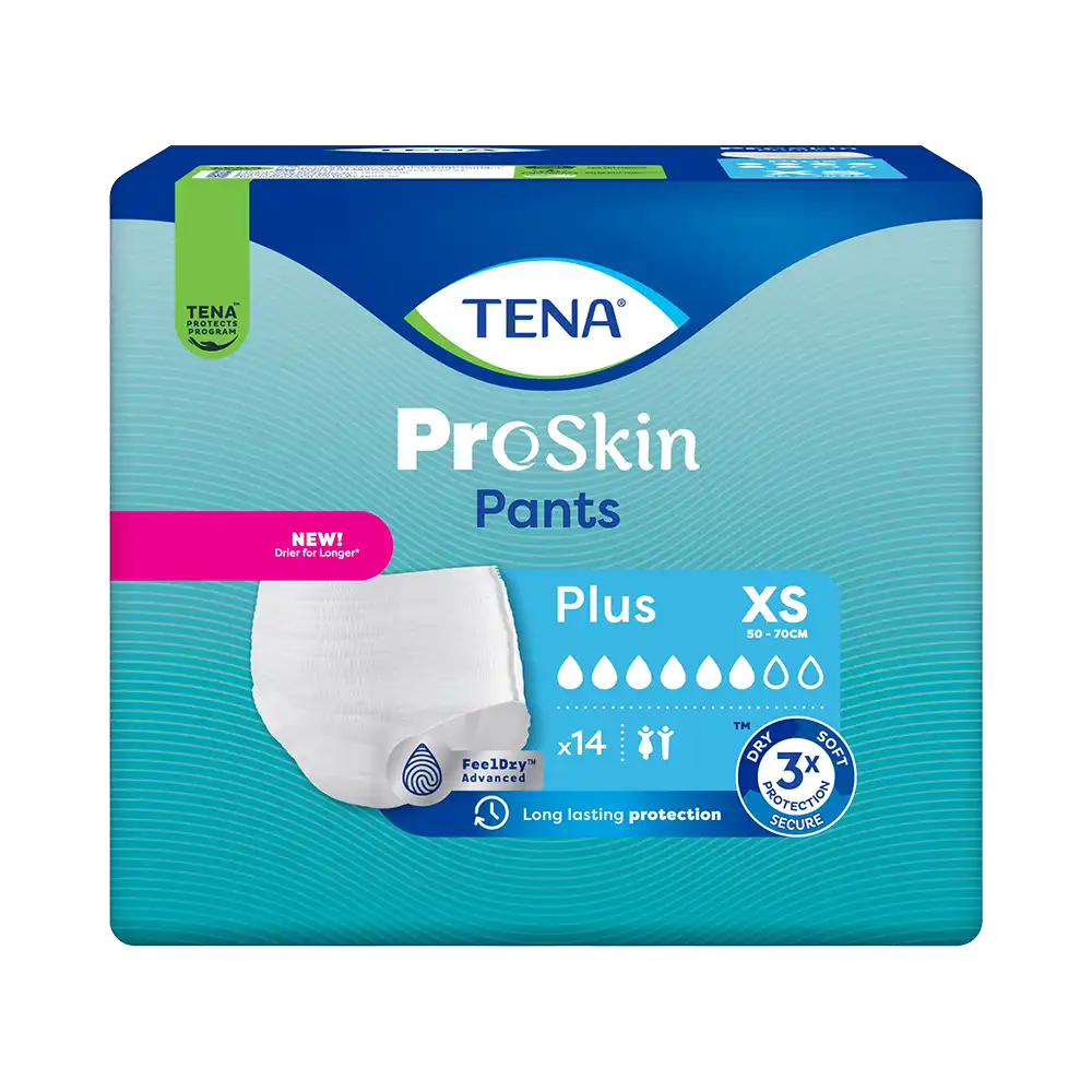 TENA ProSkin Pants Plus Byxskydd XS 14 st