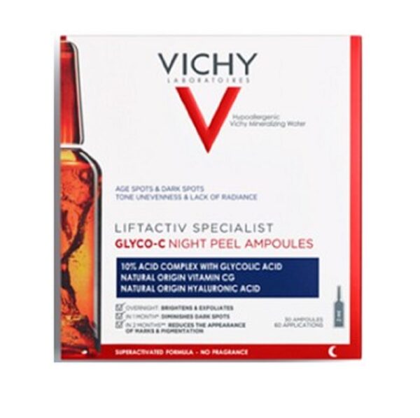 vichy liftactiv glyco c night peel ampoules 30st a 2 ml 0