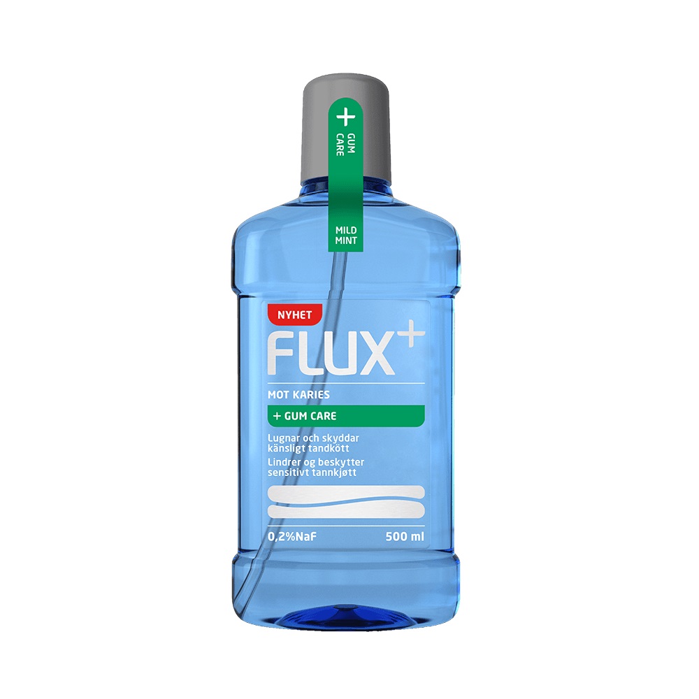 FLUX+ Gum Care Fluorskölj 500 ml
