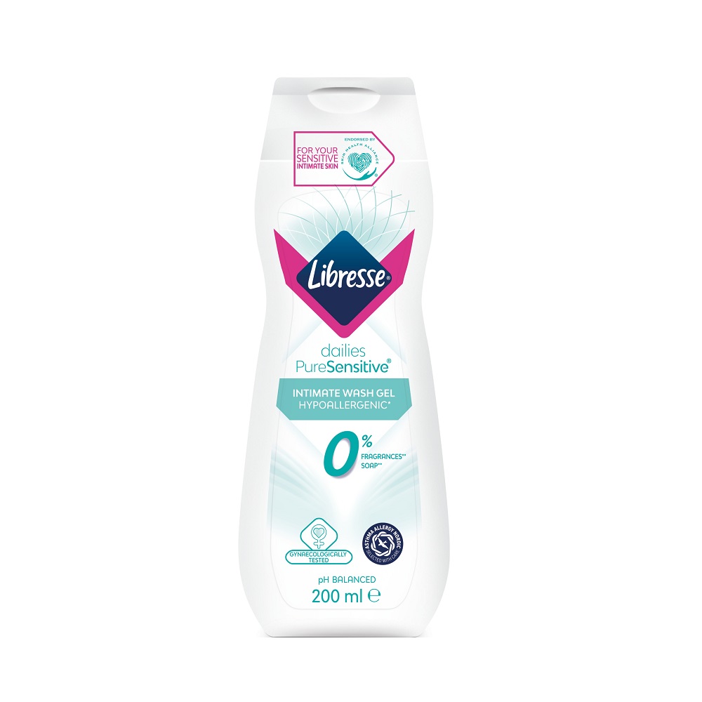 Libresse dailies Pure Sensitive Intimate Wash Gel 200ml