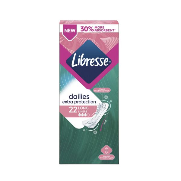 Libresse dailies extra protection Long Trosskydd 22st