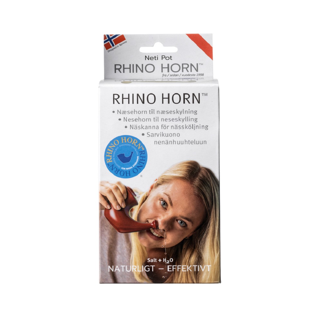 Rhino Horn Nässkanna för Nässköljning Blå –