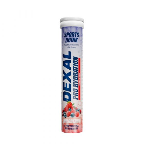 DEXAL PRO HYDRATION WILD BERRY BRUSTABLETT 18 ST web