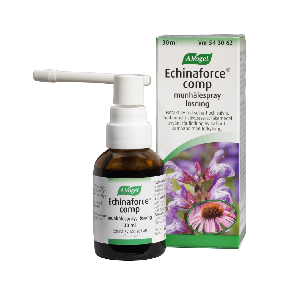 Echinaforce Comp munhalespray losning 30 ml web